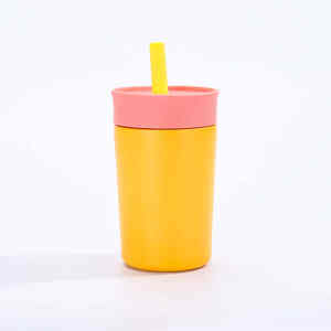 Mini Portable Stainless Steel Thermos <b>Cup</b> Large Capacity Leak-Proof <b>Straw</b> Water <b>Cup</b> <b>with</b> <b>Thermal</b> Insulation - Product Image 4