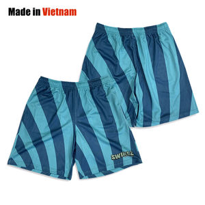 Shorts de basket-ball personnalisés bon marché, design par sublimation, maille respirante, séchage rapide, entraînement pour adultes - Product Image 1