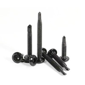 Bibo Yaente Factory 410 Stainless Steel <b>Flat</b> Head Hex Socket Self-drilling <b>Screws</b> - Self-tapping Dovetail Fasteners Metric Self- - Product Image 4