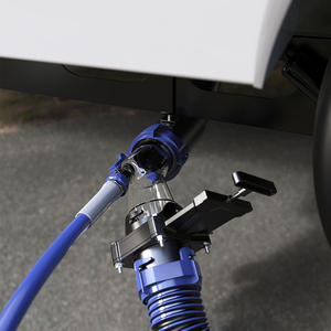 Accessoires d'égout pour camping-car : Vanne de raccordement pour réservoir portable avec rinceur - Product Image 6