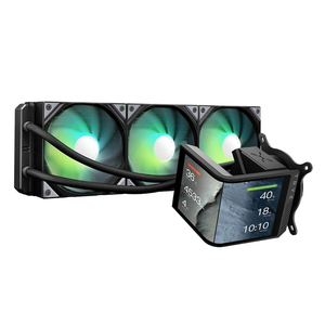 Cooler TRYX Panorama SE 360 ARGB 360mm AIO Cooler Rotatable 6.5' AMOLED Curved Screen 3D Anamorphic Effect Customi - Product Image 6