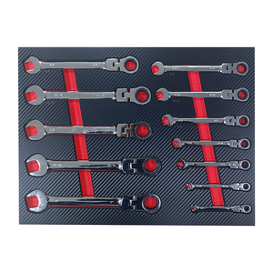 Juego de 12 Llaves Inglesas Flexibles de Espuma EVA, Herramientas de Reparación Profesionales OEM, Juego de Llaves de Trinquete Flexibles, Llaves Inglesas SAE Imperiales en Pulgadas - Product Image 3