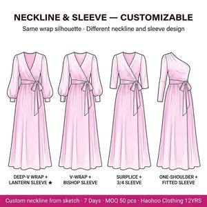 <span class=keywords><strong>Abito</strong></span> <span class=keywords><strong>Lungo</strong></span> Maxi da Donna con Stampa Floreale Personalizzata in Chiffon, Scollo <span class=keywords><strong>a</strong></span> V Profondo, Annodabile, Maniche Lunghe <span class=keywords><strong>a</strong></span> <span class=keywords><strong>Palloncino</strong></span> - Produttore OEM all'Ingrosso - Product Image 4