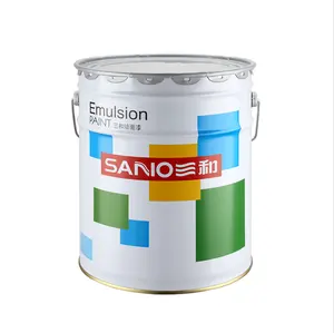SANVO su bazlı ev sanat boya UV direnci hava geçirmez pintura para karşılaştırıldı iç dış prim duvar kaplama