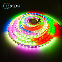 Bande Led Numérique RGBW 12V 24V Double Fil RGB Programmable IP20 IP66 IP68 Étanche WS2814 US2904 Bande Led Adressable RGBW