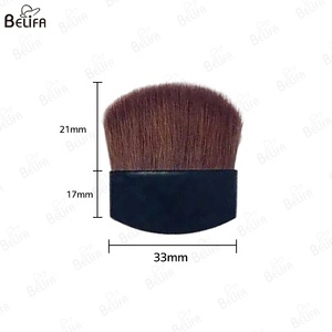 <span class=keywords><strong>Pinceau</strong></span> à <span class=keywords><strong>poudre</strong></span> cosmétique portable en poils de chèvre en fibres multifonctions avec logo personnalisable <span class=keywords><strong>pinceau</strong></span> à <span class=keywords><strong>poudre</strong></span> compact unique de petite taille - Product Image 4