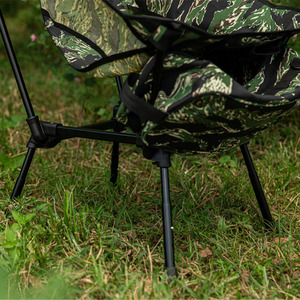 Chaise de camping pliante portable ultra-légère et confortable pour bébés et enfants, avec dossier haut, idéale pour le pique-nique et la pêche en extérieur - Product Image 4