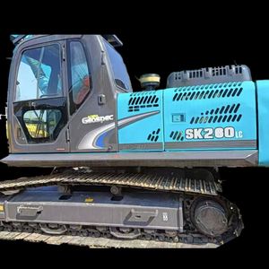 Mini-excavatrices Kobelco SK75 d'occasion de qualité supérieure, excavatrice hydraulique de 7,5 tonnes |   Mini-pelleuse fiable avec moteur Cummins - Product Image 1