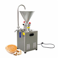 Machine de broyage colloïdal de noix d'amande de sésame 1.5KW Machine de broyage d'arachide et de beurre d'arachide en acier inoxydable GIOIO JMC60