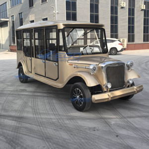 Voiture de tourisme électrique classique de luxe, design rétro, idéale pour le tourisme panoramique et les événements de mariage, à vendre - Product Image 1