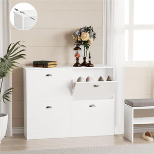 Nuevo producto transfronterizo Muebles de panel Sala de estar europea y americana Gabinete multifuncional Fábrica Zapato al por mayor - Product Image 3