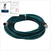 Tornillo de prensado de codificación RJ45 M12 8P B, Cable de red macho impermeable para auriculares de ordenador, Cables eléctricos de PVC para Note10 Lite