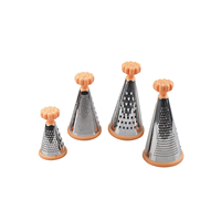RVS 2-in-1 tafelmodel & handmatige rasp multifunctionele snijder voor fruit, groenten, kaas, keuken gadgets