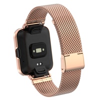 Mode Luxus Mesh Edelstahl Armband Armband für Xiaomi Mi Redmi Uhr 2 Lite