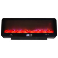 Radiateur soufflant en céramique 3000w Ptc personnalisé en usine avec cheminées électriques à effet de flamme avec télécommande