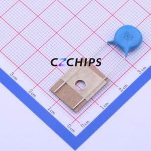 Condensador de Seguridad CD12-E2GA222MYPSA, Componente de Orificio Pasante (THT), P=10mm 2.2nF 20% 250V X1, Y1 - Product Image 1