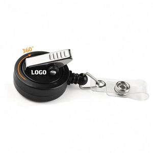 Portacredenciales Metálico Retráctil con Logotipo, Identificación, Nombre de Marca, para Estudiantes, Oficina, Enfermeras - Product Image 1