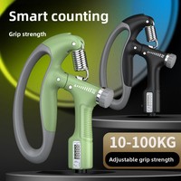 YETFUL Appareil d'entraînement électronique professionnel pour hommes, avec compteur, réglable, pour la force du poignet, des bras et des doigts, en PP