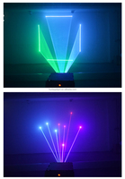 Lumière laser RVB 10W Amination pour équipement d'éclairage DJ