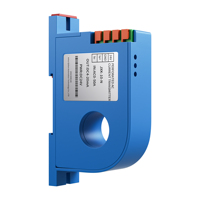 Transduser Sensor arus 4-20mA 0-10v 0-5v RS485 pemancar sinyal arus AC DC 0-600A DC24V Hall konverter Sensor arus