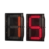 Compteur à rebours LED haute visibilité pour la circulation, AC220V, portée 400m, 625/505nm, certifié CE pour les routes arterielles