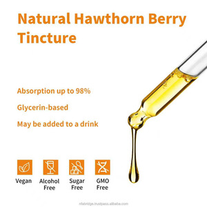 ทิงเจอร์ผลฮอว์ธอร์นเบอร์รี่พร้อมโลโก้สั่งทำ สารต้านอนุมูลอิสระจากธรรมชาติ ช่วยบำรุงสุขภาพหัวใจสำหรับผู้ใหญ่ อาหารเสริมชนิดหยด - Product Image 3