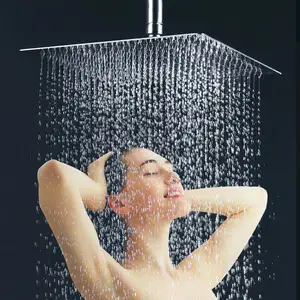 Сантехника SANIPRO, оптовая продажа, насадка для душа высокого давления из нержавеющей стали, насадка для душа с большим дождевым дождем для ванной комнаты