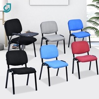 Chaises de bureau empilables en maille pour salles d'attente, salles de conférence, réceptions d'invités et salles de pause