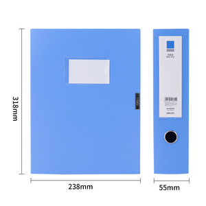 Caja Archivadora Deli A4 de 55 mm con Velcro, Organizador de Documentos, Suministros de Oficina, Uso Contable - Product Image 1