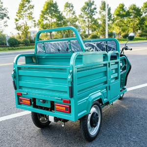 Triciclo Eléctrico <span class=keywords><strong>de</strong></span> Carga <span class=keywords><strong>de</strong></span> 48V 1200W, Cumple con las Normativas <span class=keywords><strong>de</strong></span> la UE, Capacidad <span class=keywords><strong>de</strong></span> Carga <span class=keywords><strong>de</strong></span> 500 kg, Tipo Abierto, Vehículo <span class=keywords><strong>de</strong></span> Reparto <span class=keywords><strong>de</strong></span> Tres Ruedas - Product Image 5