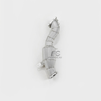 Collecteur d'échappement haute performance SS304 direct usine pour Cadillac ATS ATS-L 2.0T 2014-2019 avec bouclier thermique et ajustement parfait 1:1