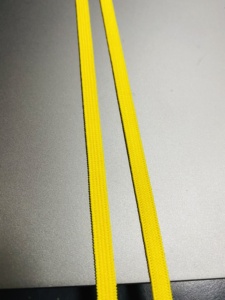 6mm Polyester Spandex Élastique Jaune Sangle D'oreille pour Élastique <span class=keywords><strong>Médical</strong></span> - Product Image 4