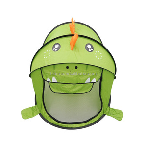 Tente <span class=keywords><strong>de</strong></span> jeu pour enfants en forme <span class=keywords><strong>de</strong></span> dinosaure <span class=keywords><strong>de</strong></span> dessin animé, en tissu polyester respirant, utilisable en intérieur et en extérieur toute l'année - Product Image 2