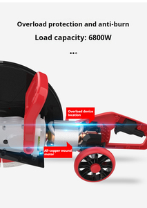 3000W High Quality Brick Wall Concrete <b>Cutting</b> <b>Machine</b> 12 Inch Sheet Slotting 3000w Slotting <b>Machine</b> - Product Image 6