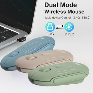 Nhà Máy Bán Buôn PC Phụ Kiện Máy Tính Tùy Chỉnh Xách Tay <span class=keywords><strong>Mini</strong></span> Chuột Máy Tính Có Thể Sạc Lại Chuột Không Dây Cho Máy Tính Xách Tay - Product Image 5