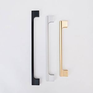 WEKIS Best Sellers Modern Aluminum Kitchen Cabinet <b>Door</b> <b>Handles</b> Gold Drawer Hardware for Apartment Cupboard Dresser Easy - Product Image 1
