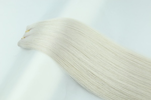 <span class=keywords><strong>Extensiones</strong></span> de Cabello Humano Virgen Remy de Alta Calidad, Precio al por Mayor, Trama Plana, en Gran Stock - Product Image 4