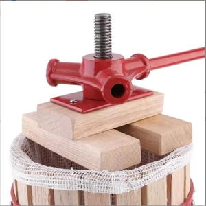 Petite presse à fruits manuelle hydraulique avec composant moteur central, haute rigidité pour le <span class=keywords><strong>cidre</strong></span>, le vin de raisin, la <span class=keywords><strong>poire</strong></span> - Product Image 4