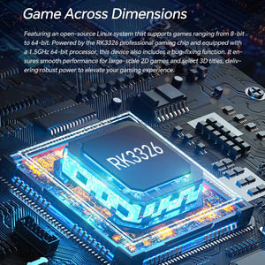 Mini console de jeu portable 40 pouces, écran <span class=keywords><strong>4</strong></span> pouces, système Linux, lecteur de jeux d'arcade portable, plus de 20000 jeux classiques, joystick 3D - Product Image 5