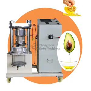 Imprensa Fria Abacate óleo hidráulico Presser Extrator Expeller/Sesame Oil Press Para Venda