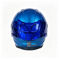 Casque de moto intégral Zoom-Lon Classic ECE Standard pour homme avec protections d'oreilles amovibles et lavables, visière, matériau ABS, tailles XS-XXL