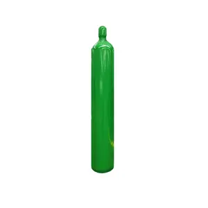 Cilindro de gas de acero verde, cilindro de oxígeno médico de 50l, material 34CrMo4, popular, para perú