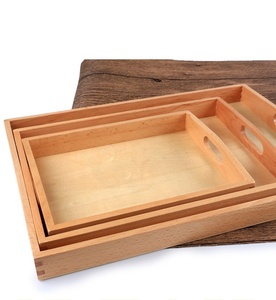 Plateaux en bois avec poignées Plateau en bois pour les tout-petits Activités Montessori Magasin de jouets et d'aides éducatives <span class=keywords><strong>à</strong></span> <span class=keywords><strong>la</strong></span> <span class=keywords><strong>maison</strong></span> <span class=keywords><strong>Maternelle</strong></span> - Product Image 5