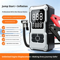 Démarreur d'urgence 12V exclusif transfrontalier pour voiture, pompe à air ABS embarquée, gonfleur de pneus électrique intelligent, pression des pneus