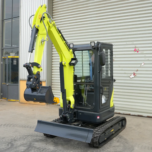 Miễn Phí Vận Chuyển Euro 5 Diesel 2.5 Tấn Mini Máy Xúc Trang Trại Thủy Lực Zero Tail Micro Digger Cảnh Quan Cao Su Theo Dõi Nhỏ Digger - Product Image 3