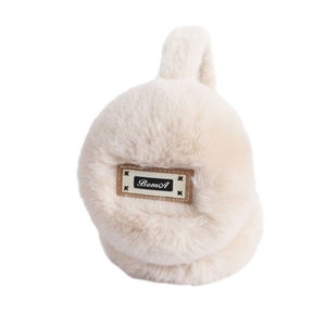 卡通可爱印花保暖耳罩创意防风耳罩加厚羊毛衬里户外防冻耳罩 - Product Image 5