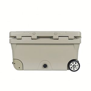 <b>Plastic</b> 65L Rotomolded Cooler Box Ice Bucket Box Hard Cooler Box With <b>Wheels</b> Camping Cooler - Product Image 6