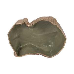 Ciotola Decorativa in Metallo a Forma Libera, Elemento Scultoreo per Arredamento Casa, Centrotavola, Decorazione da Tavolo - Product Image 5