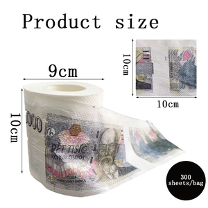 Tùy Chỉnh Thú Vị In Ấn 5000 Séc Kroner Dùng Một Lần Tinh Khiết Gỗ Bột Giấy Vệ Sinh Giấy Cho Vui Sinh Nhật Đảng Quà Tặng - Product Image 2