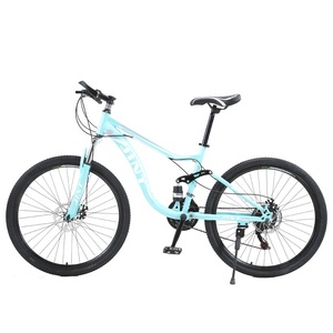 Bicicletta da Montagna Camp Off-Road con Telaio in Carbonio, Reggisella Innovativo, 21 Velocità, Doppia Sospensione di Qualità, Ruote da 24 Pollici - Product Image 2